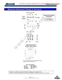 FVXO-LC53BR-25 Datasheet Page 7