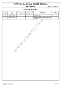 FW1600008 Datasheet Page 2