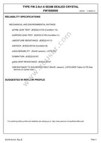 FW1600008 Datasheet Page 4