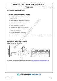 FW1920001 Datasheet Page 4