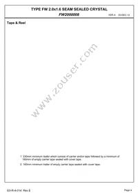 FW2000008 Datasheet Page 6