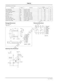 FW274-TL-E Datasheet Page 2