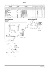 FW282-TL-E Datasheet Page 2