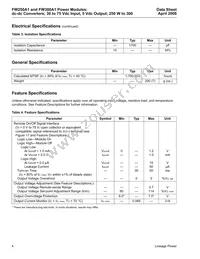 FW300A1 Datasheet Page 4