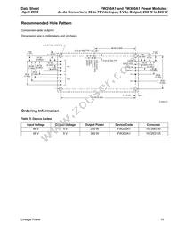 FW300A1 Datasheet Page 19