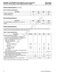 FW300B1 Datasheet Page 4