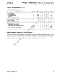 FW300B1 Datasheet Page 5