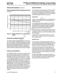 FW300B1 Datasheet Page 11