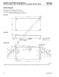 FW300C1 Datasheet Page 16