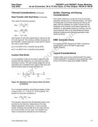 FW300F1 Datasheet Page 17