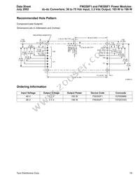 FW300F1 Datasheet Page 19