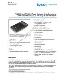 FW300H1 Datasheet Cover