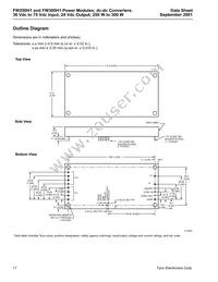 FW300H1 Datasheet Page 17