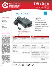 FW3024-760F Datasheet Cover