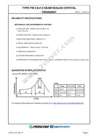 FW3840001 Datasheet Page 4