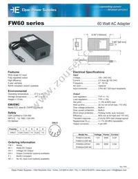 FW6024-D5F Datasheet Cover