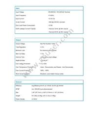 FWA020005B-10A Datasheet Page 2