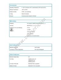 FWA020005B-10A Datasheet Page 3