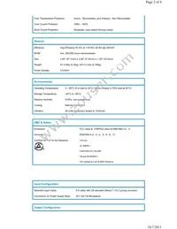 FWA020012B-10B Datasheet Page 2