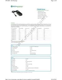 FWA065012A-11B Datasheet Cover