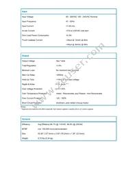 FWC5024-760F Datasheet Page 2