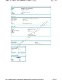 FWE030012B-10B Datasheet Page 2