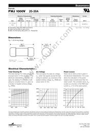 FWJ-30A14F Datasheet Cover