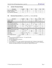 FWLF16217D61 Datasheet Page 3