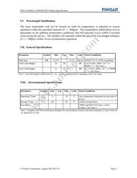 FWLF1634RL61 Datasheet Page 7