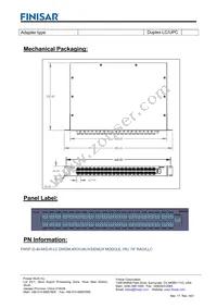 FWSF-D-40-M/D-R-LC Datasheet Page 3