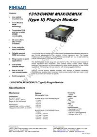 FWSF-M/D-1310/CWDM-8-LC Cover