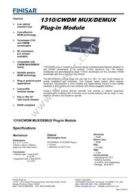 FWSF-M/D-1310/CWDM-LC Cover