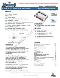 FX5LSBBF120.0 Datasheet Cover