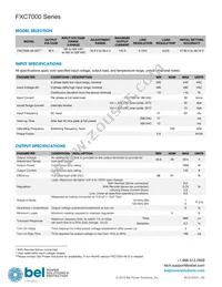 FXC7000-48-S Datasheet Page 2