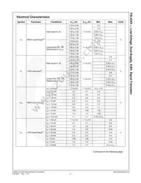 FXL4245MPX Datasheet Page 5