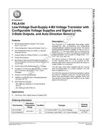 FXLA104UMX Datasheet Cover