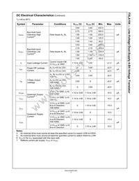 FXLA104UMX Datasheet Page 7