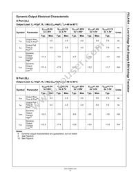 FXLA104UMX Datasheet Page 8