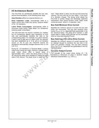 FXLA104UMX Datasheet Page 12