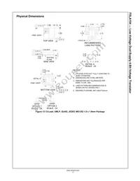 FXLA104UMX Datasheet Page 17