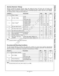 FXMA2102UMX Datasheet Page 4