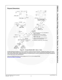 FXMA2104UMX Datasheet Page 15