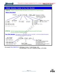 FXO-LC725-266 Datasheet Page 2