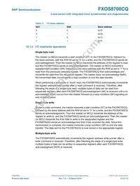 FXOS8700CQR1 Datasheet Page 15