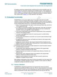 FXOS8700CQR1 Datasheet Page 20