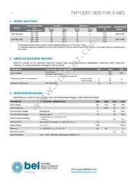 FXP1800-48G Datasheet Page 2