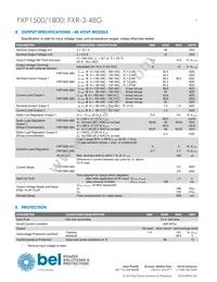 FXP1800-48G Datasheet Page 3