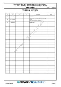 FY1000009 Datasheet Page 2