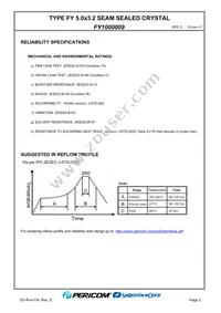 FY1000009 Datasheet Page 4