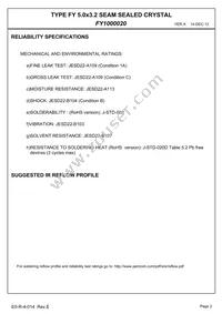 FY1000020 Datasheet Page 4